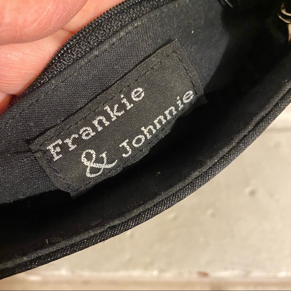 Frankie & Johnnie Black Crossbody / Handbag - Picture 11 of 12